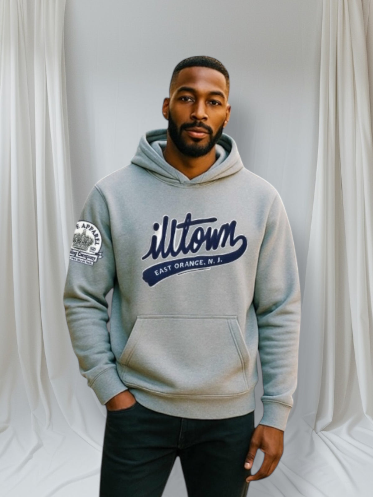 ILLTOWN Chenille Relax Fitted Hoodie (Limited Edition)