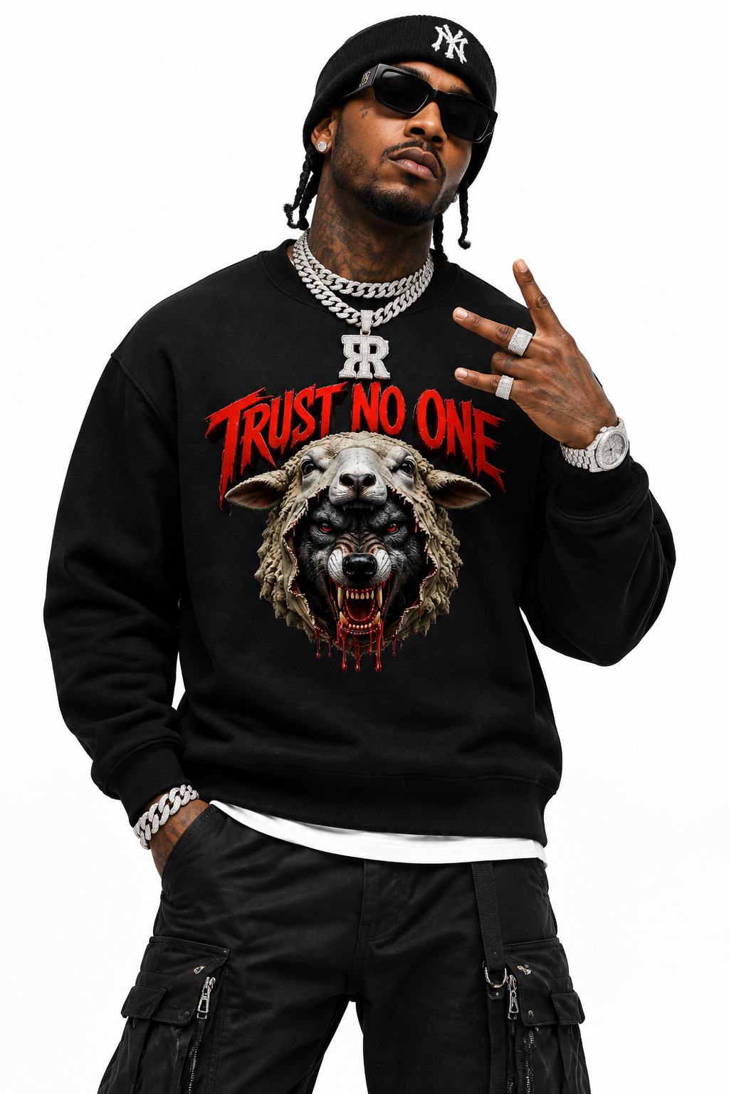 TRUST NO ONE Sweatshirt