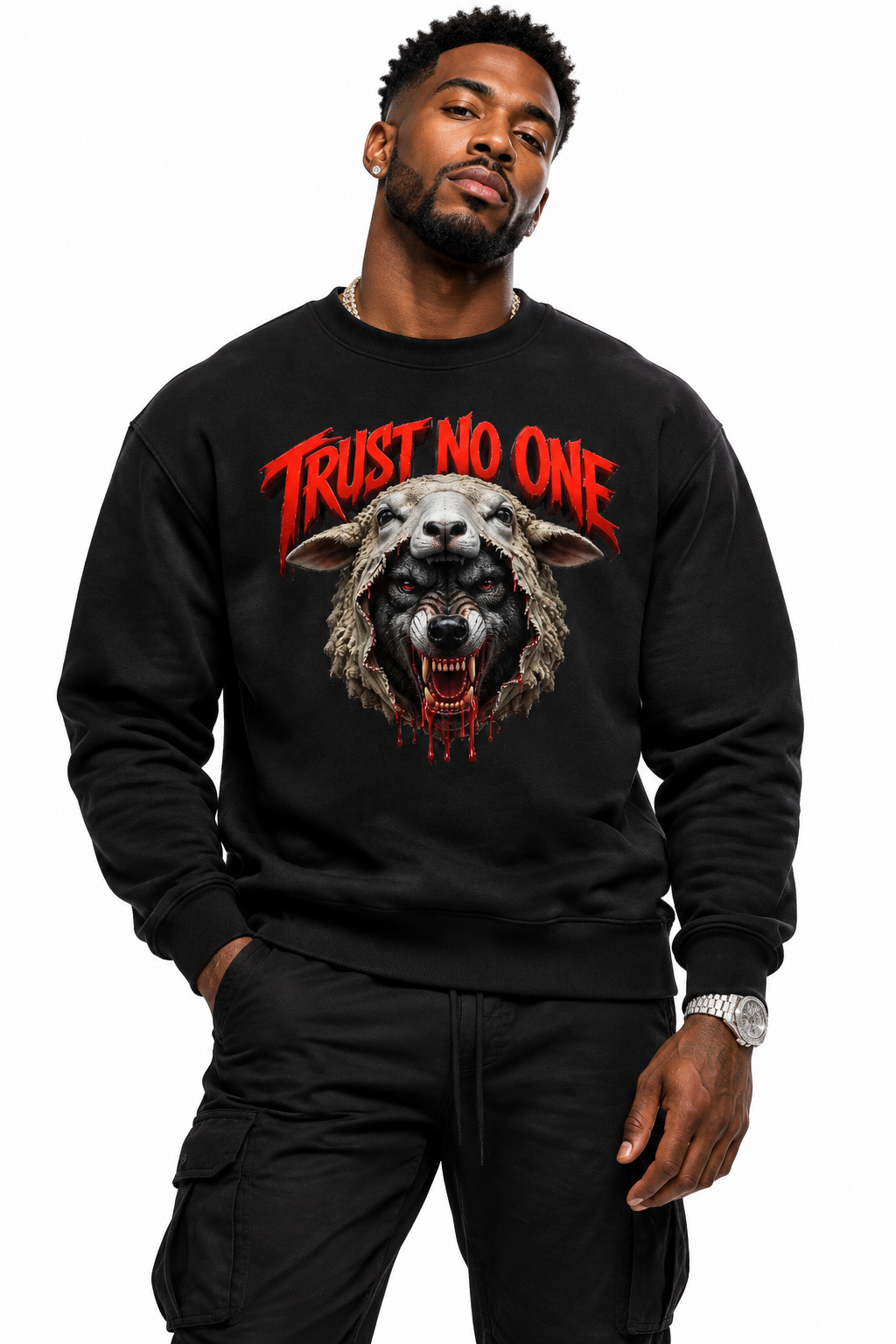 TRUST NO ONE Sweatshirt