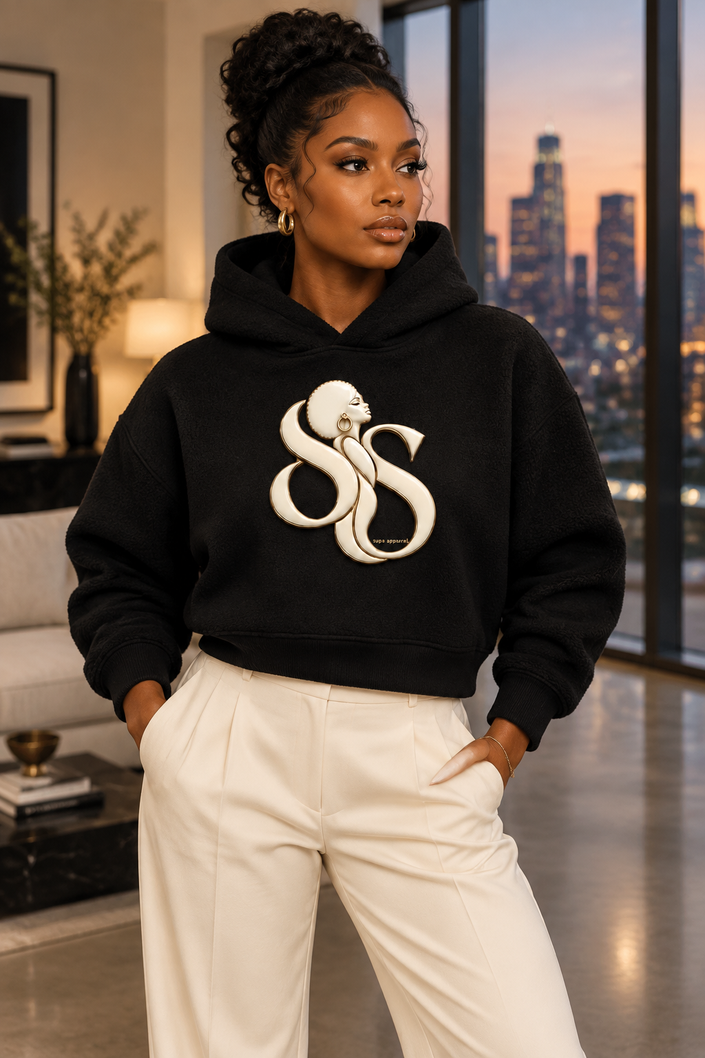 Soul Sister  Cropped Sweatshirt